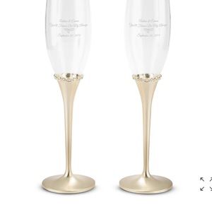 Champagne Flute Wedding Set